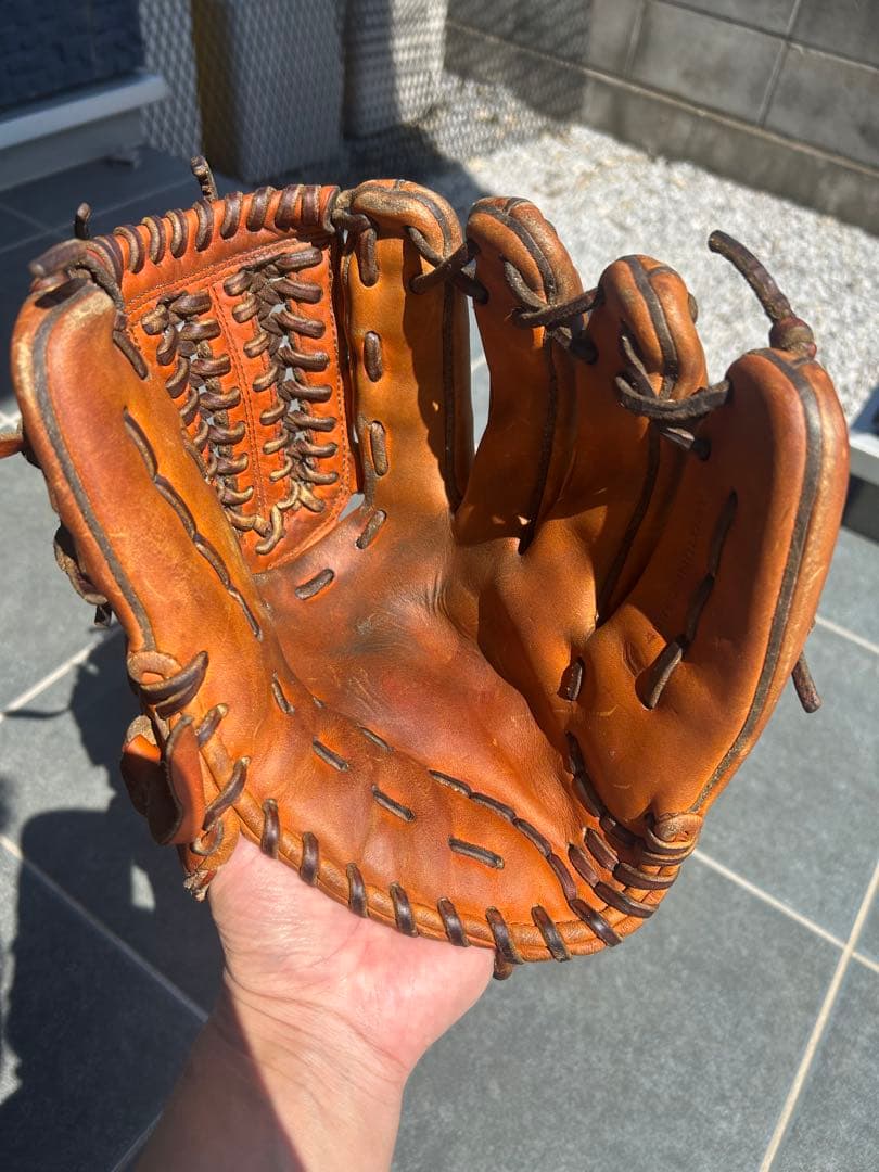 ビッグMミズノプロ　Mizuno 硬式野球グローブ 右投げ用