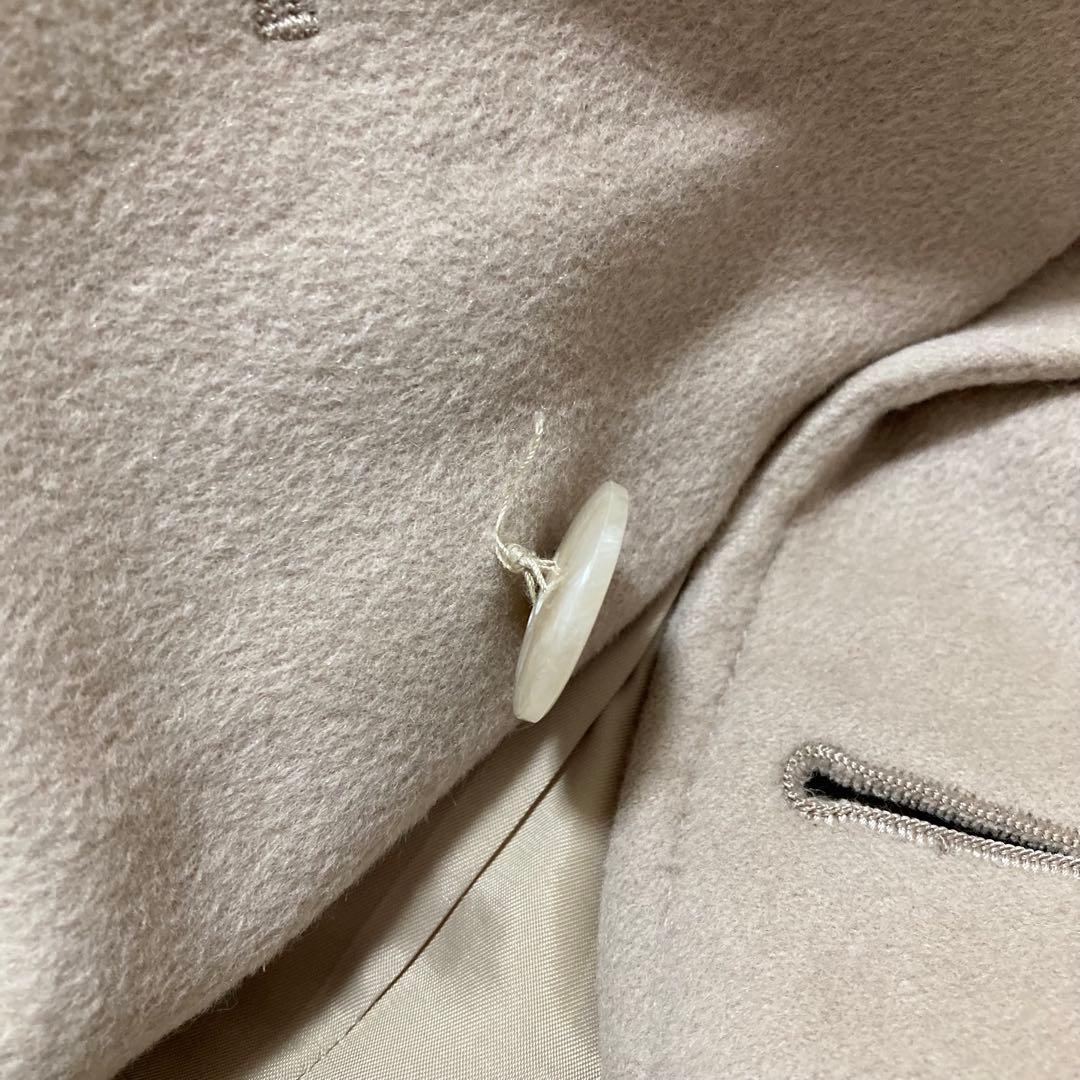 美品♡エムプルミエ カシミヤ アンゴラ ウール ベルテッドロングコート