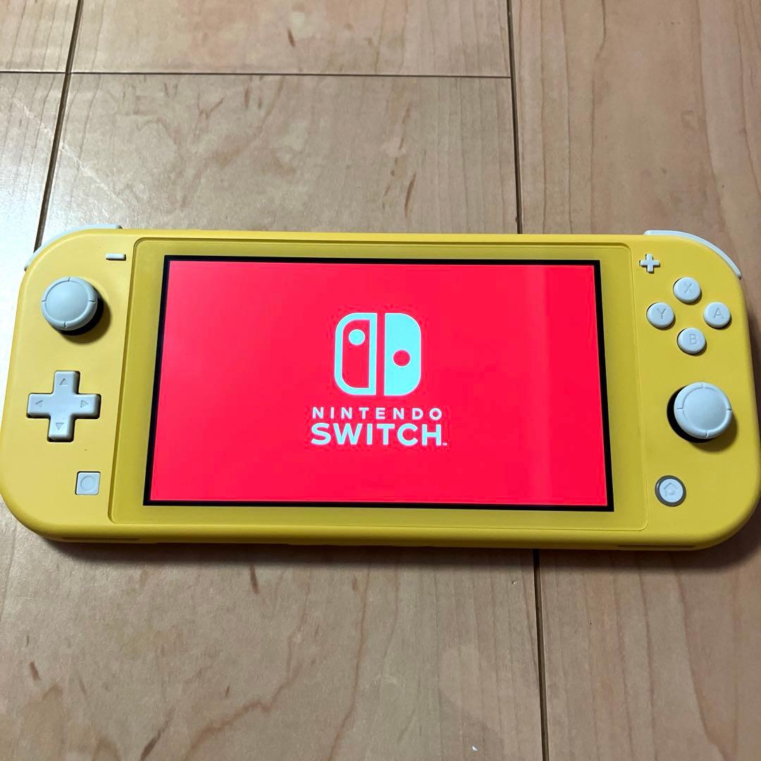 【SDカード付】Nintendo Switch Lite イエロー&ケース