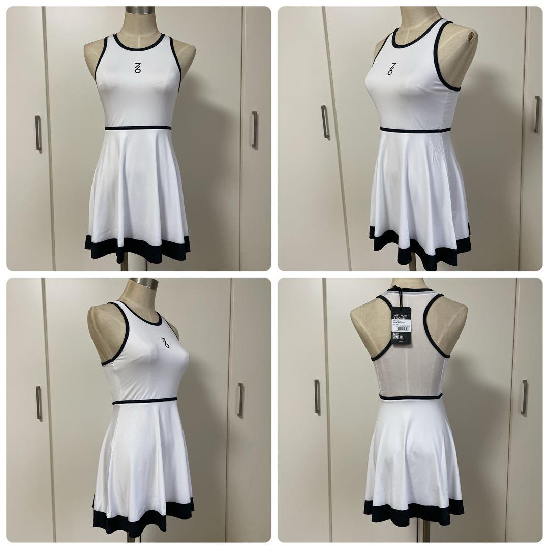 日本初上陸　セブンシックス　テニスウェア　ワンピース　ホワイト