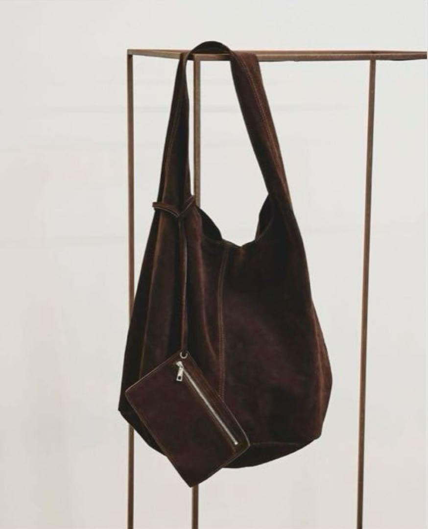 TODAYFUL Suede Leather Totebag
