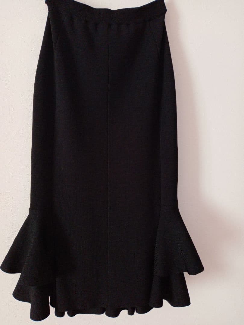 シソラス SYSORUS タイトラッフルニットスカート36