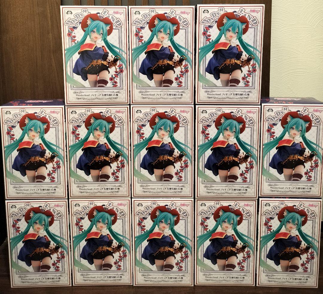 初音ミク 長靴をはいた猫 Wonderland フィギュア13体セット - メルカリ