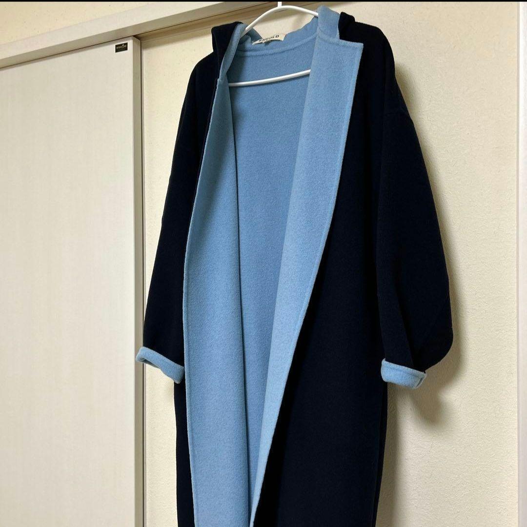 エンフォルド　ロングコート 36 ダブルフェイス