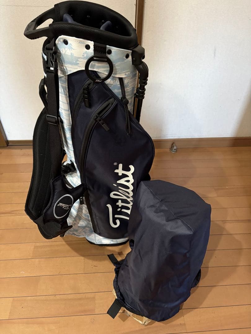 美品限定カラーハワイ　タイトリス　スタンドバッグ プレーヤーズ4 ブネイビー