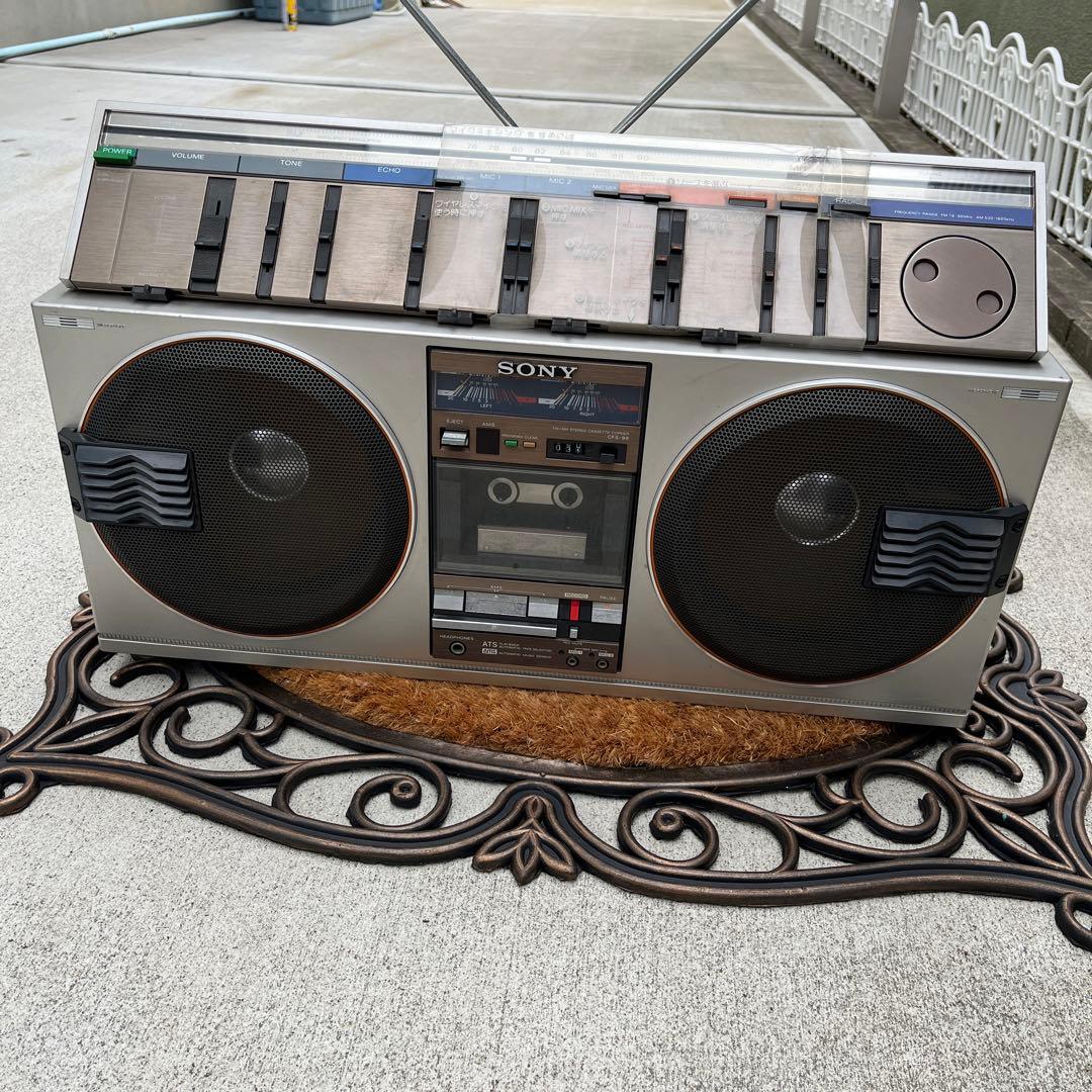 レトロSONY大型ラジカセ CFS-99【ジャンク品扱い】 - メルカリ