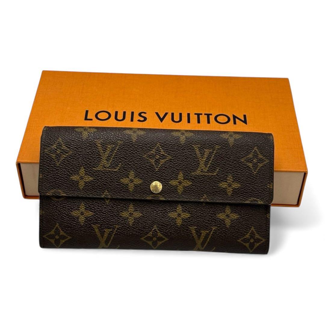 【極美品】ルイヴィトン ポルトフォイユサラ 長財布 モノグラム TH1006