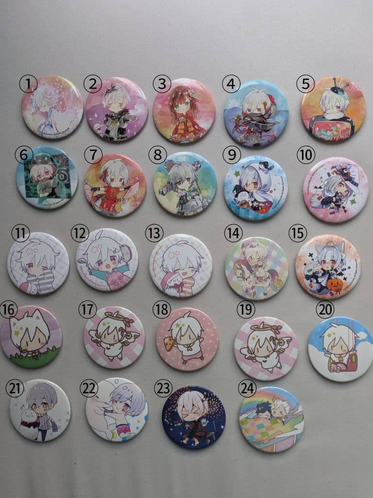 まふまふ缶バッジ - メルカリ