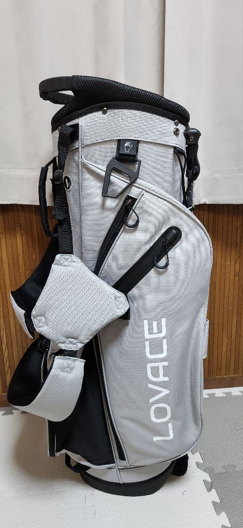 新品未使用】14分割 LOVACE グレー キャディバッグ - メルカリ