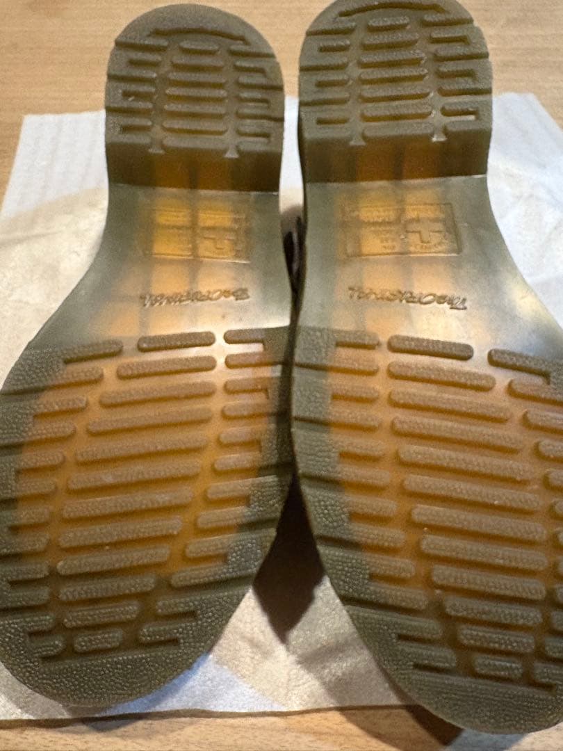 Dr. Martens UK6 ブラック Tストラップシューズ