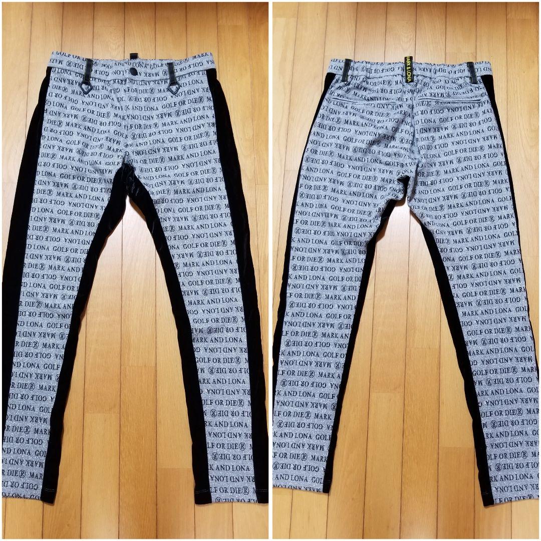 美品MARK&LONA（マークアンドロナ）ゴルフパンツ　48