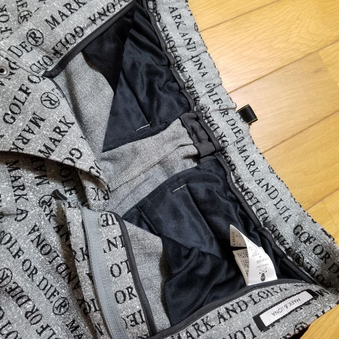 美品MARK&LONA（マークアンドロナ）ゴルフパンツ　48