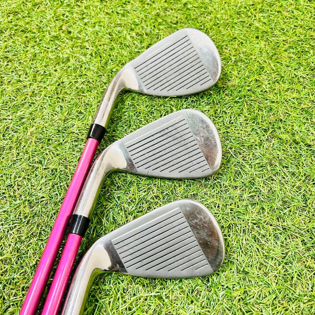 良品 キャロウェイ XJ SERIES ジュニア ゴルフ 7本 セット 初心者