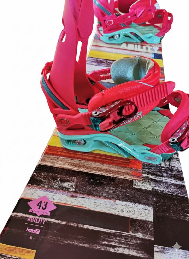 HEADスノーボードSALOMONビンディングセット 143cmほぼ新品