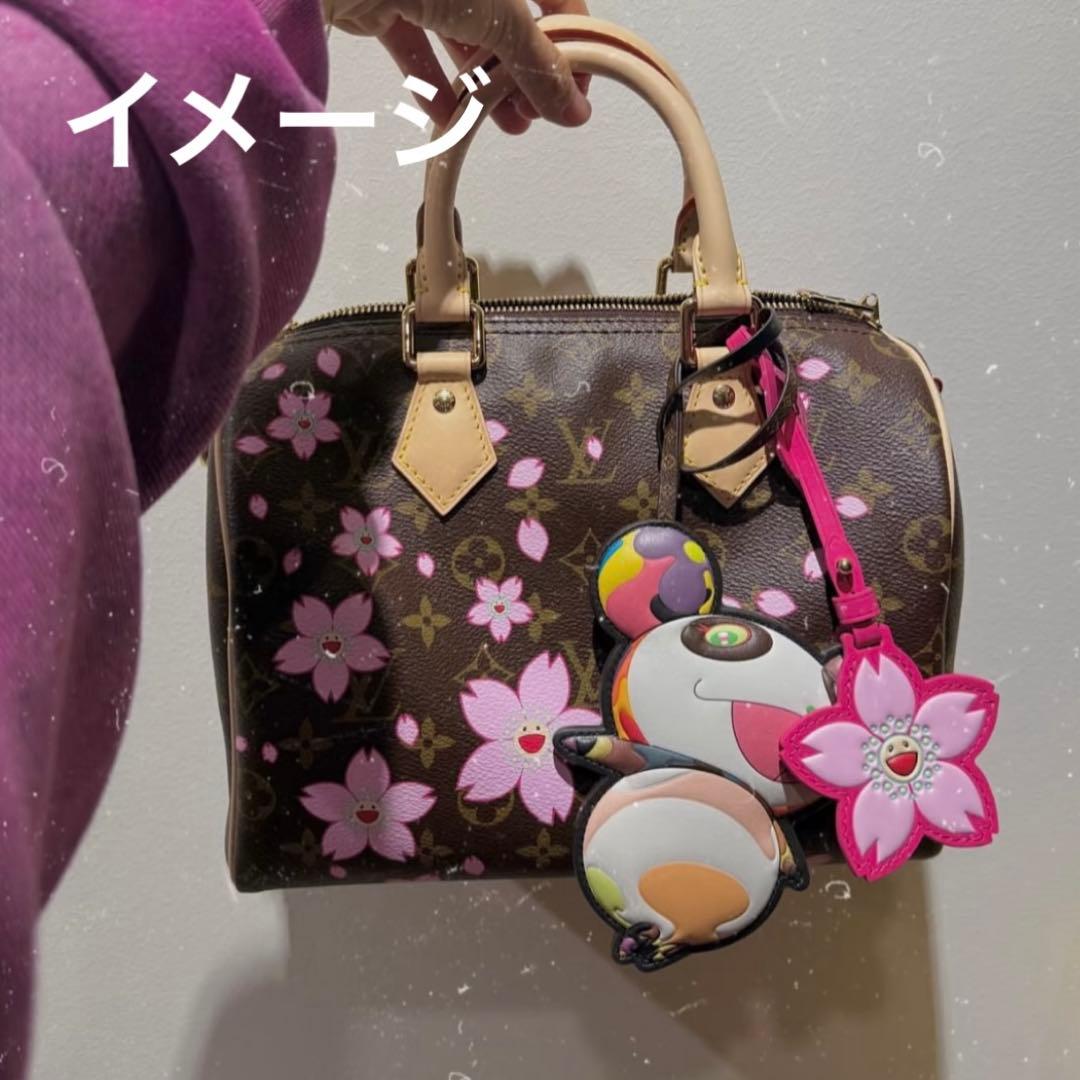 新品未使用♪ LV × TM バッグチャーム・スーパーフラット M02440