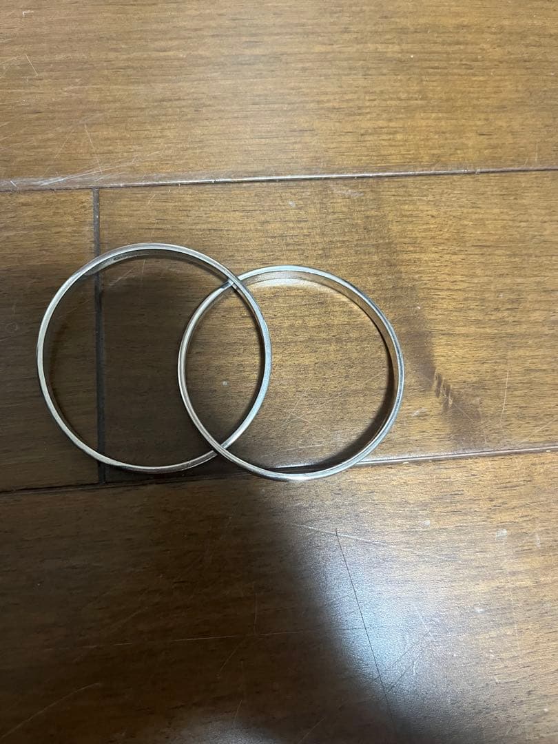 ティファニー シルバー 1837インターロッキングナローダブルバングル