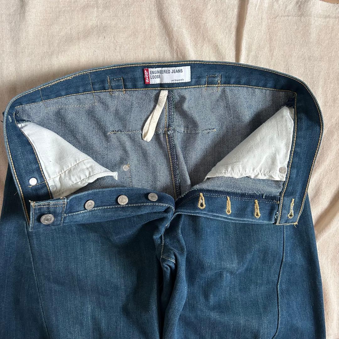 Levi´s engineered jeans LOOSE W32 シンチバック