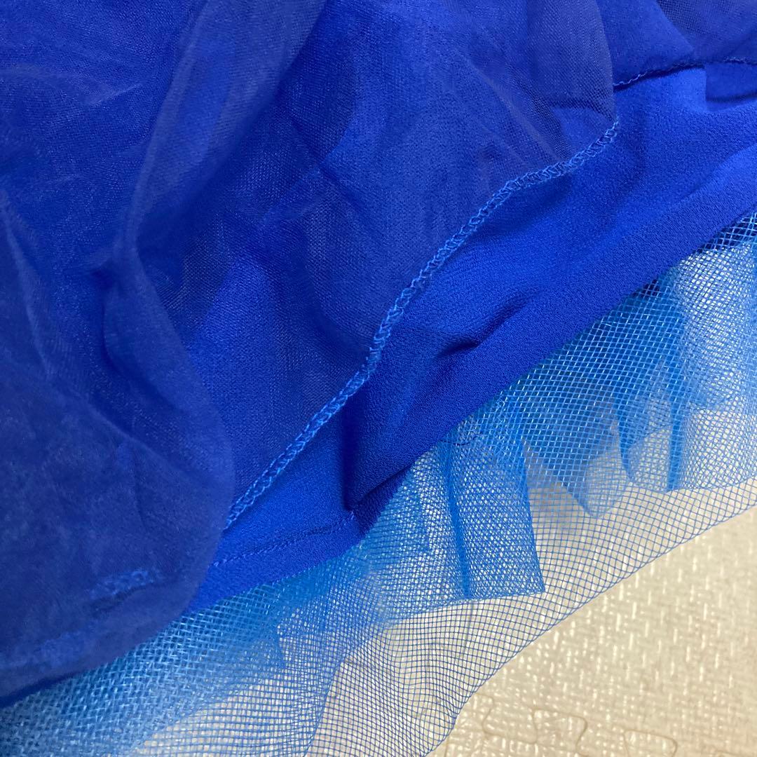 ベリーダンス衣装　ブルー