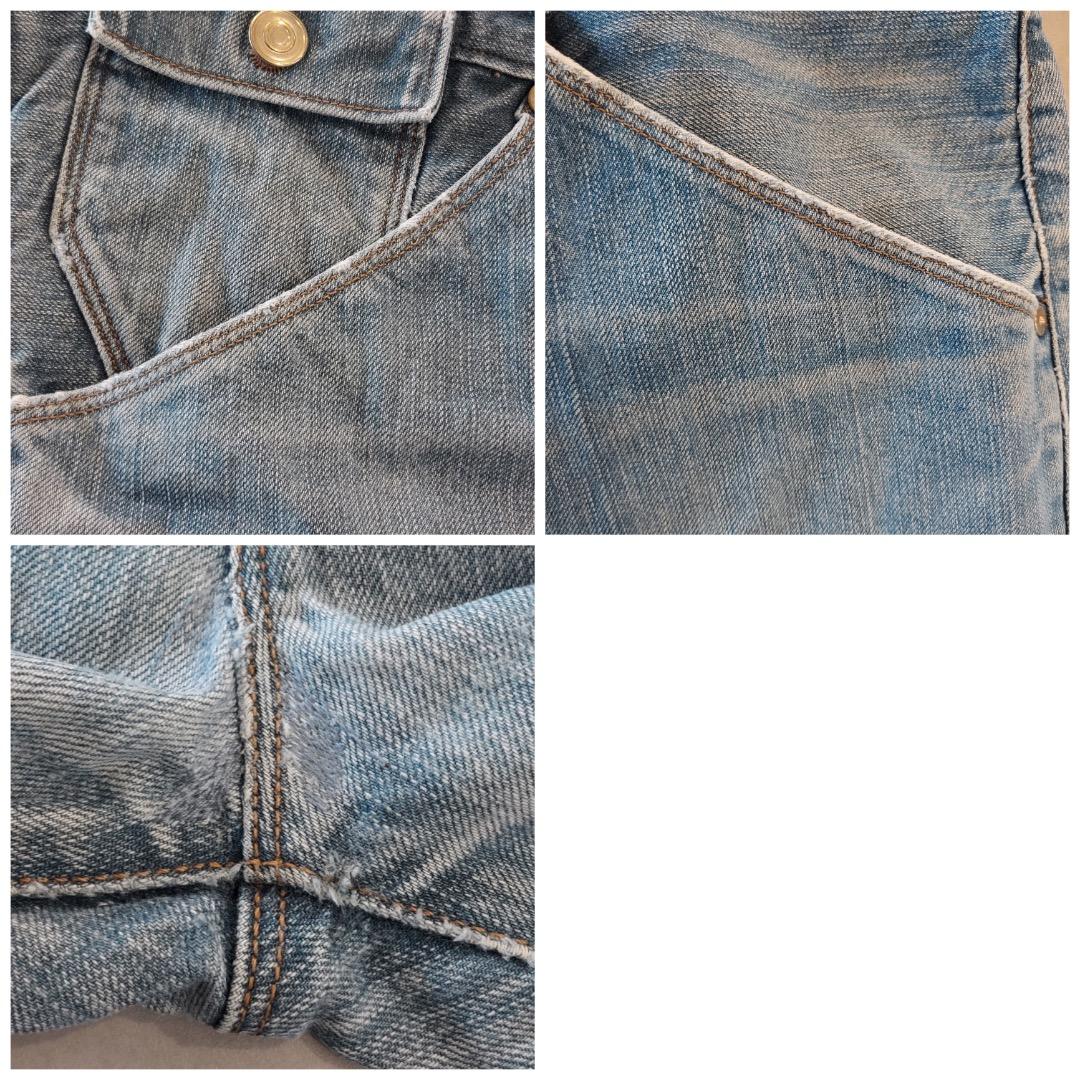 リーバイス エンジニアード ジーンズ W33 00s 青 古着 立体 17818