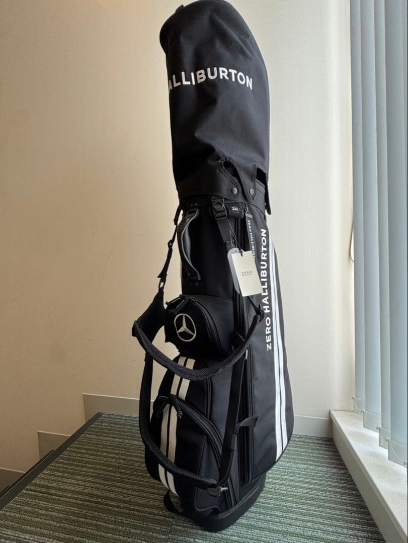 ZERO HALLIBURTON メルセデスベンツ ゴルフバッグ ブラック