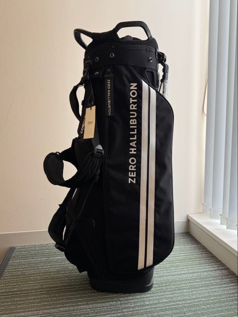 ZERO HALLIBURTON メルセデスベンツ ゴルフバッグ ブラック