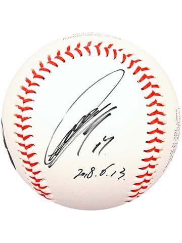 西武ライオンズ 今井達也選手 プロ初勝利記念直筆サイン入りボール