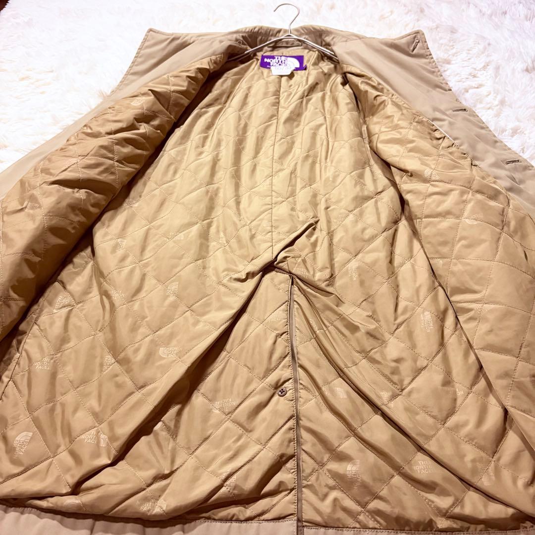 NORTH FACE BEAMS 別注 ステンカラーコート ベージュ L