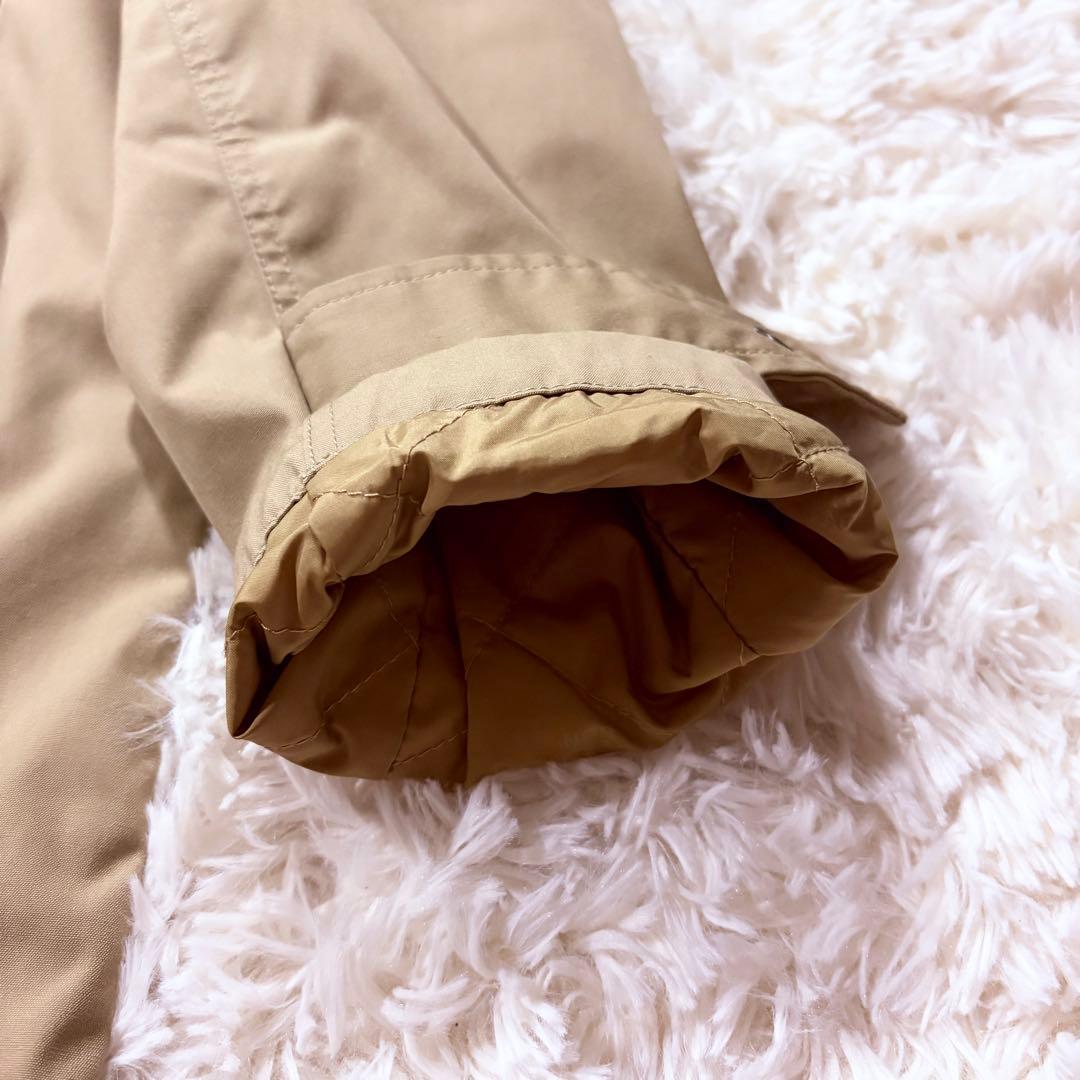 NORTH FACE BEAMS 別注 ステンカラーコート ベージュ L