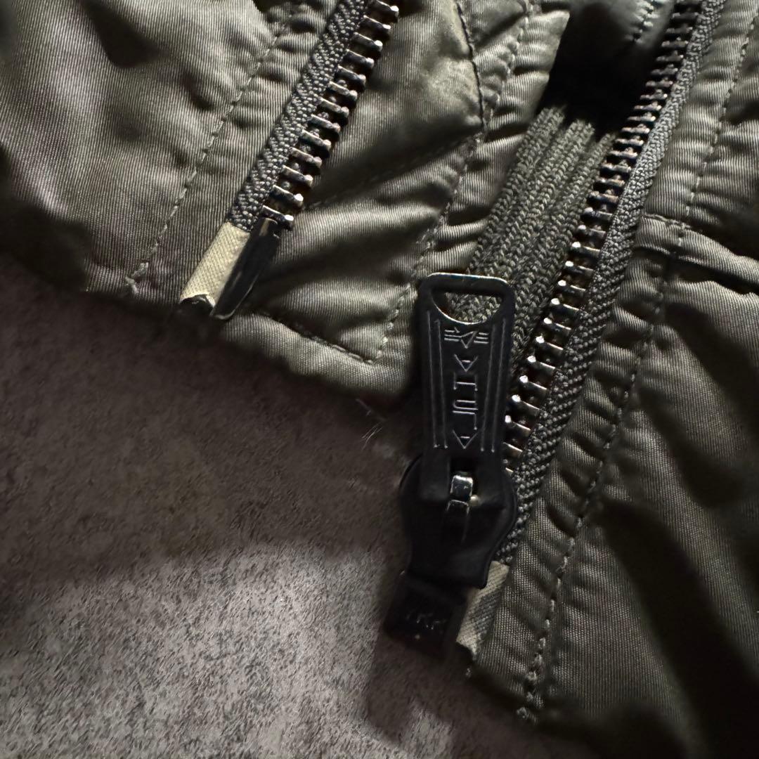 【大人気】alpha hooded ma-1 フライトジャケット　裏キルティング