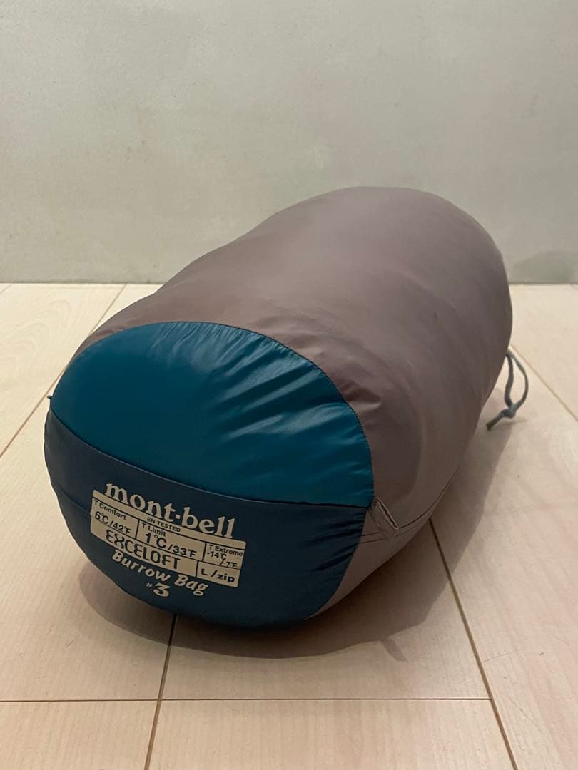mont-bell シェラフ　寝袋