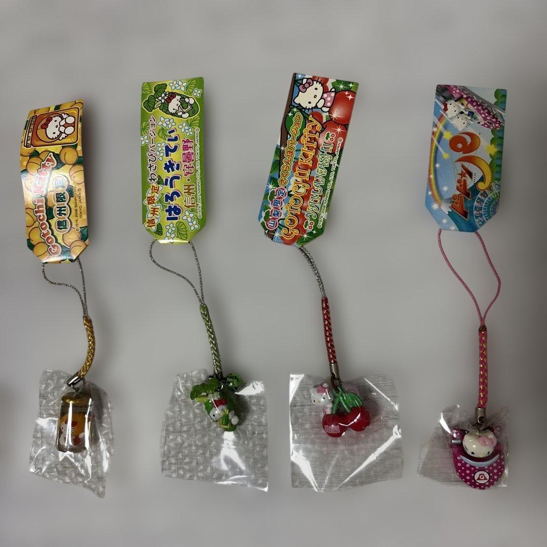 ご当地キティ 根付 ストラップ 静岡 長野 山梨 新潟 栃木 福島 山形