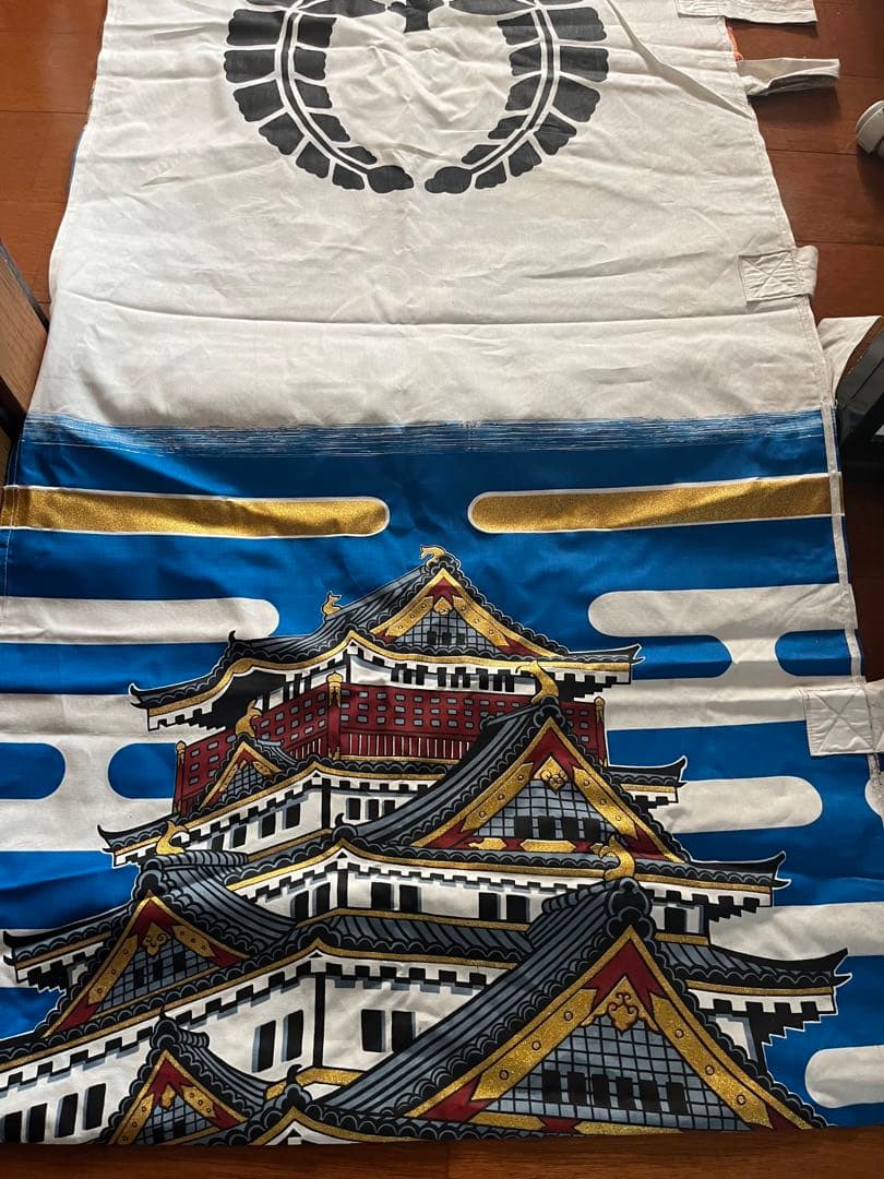 武者絵のぼり 木綿 - メルカリ