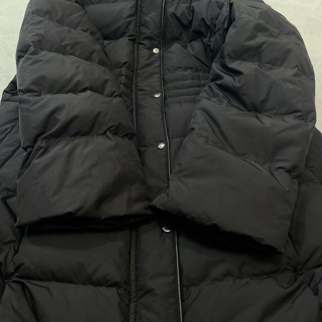 レリアン フォックスファー ロングダウンコート 黒 13号 XL相当