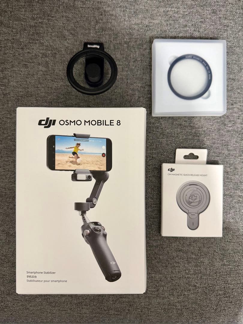 DJI Osmo Mobile 8 トラッキングキット クイックリリースマウント