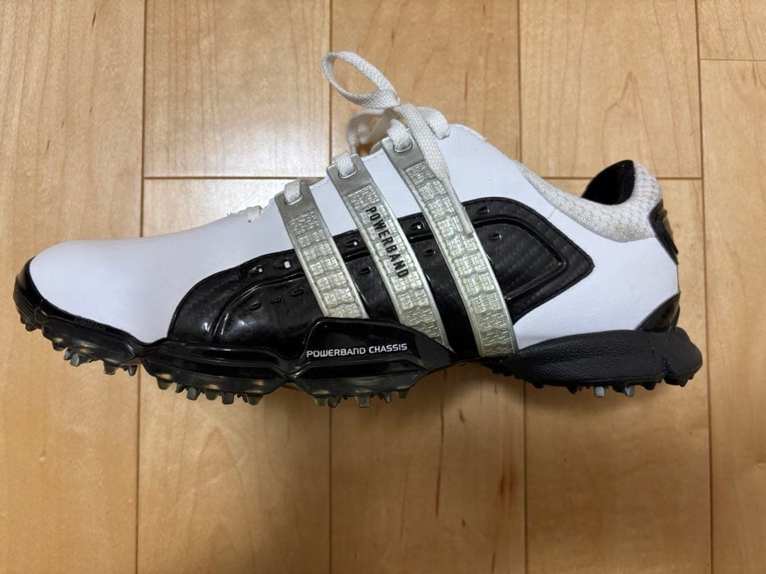 adidas POWERBAND 4.0 WD ゴルフシューズ 26.5cm