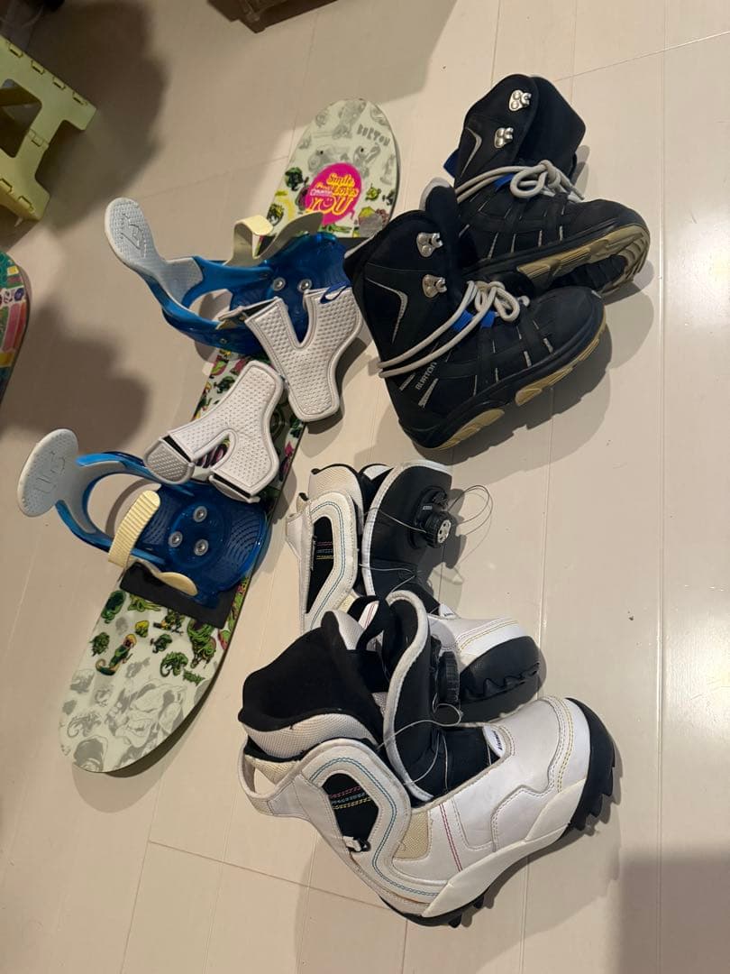 2月で取下します】子供の成長に各サイズ。ボアブーツ、ビンディング