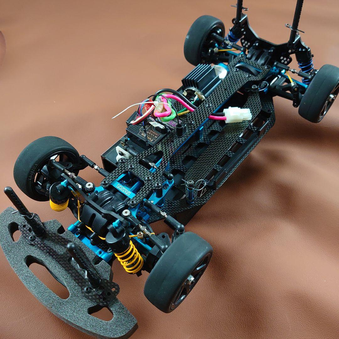 タミヤ1/10RC TB-02ザナヴィニスモGT-R TBevo3仕様 - メルカリ