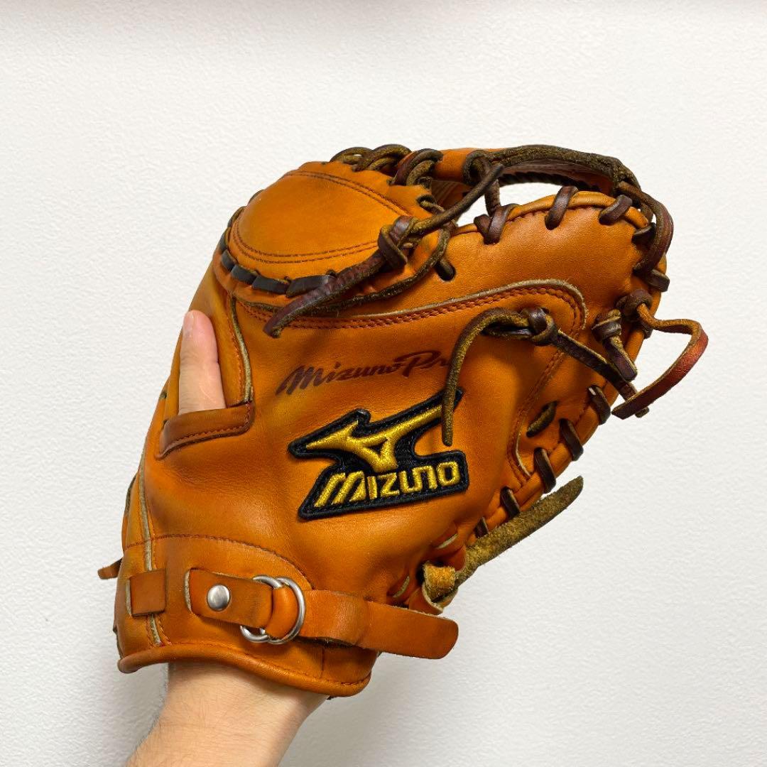 ミズノプロ 最高級 阿部慎之助モデル 型抜群 即戦力 硬式 キャッチャー