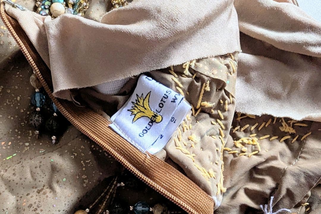 ベリーダンス 衣装 エジプト製 Eman Zaki ベージュ ゴールド