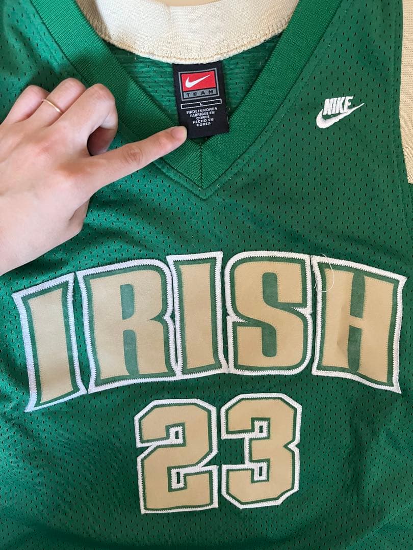 Nike IRISH 23 JAMES バスケットボールユニフォーム