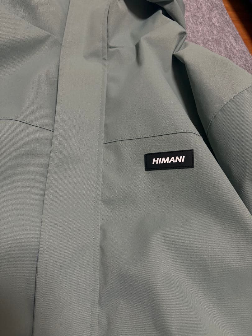 【新品未使用】ハイマスマニア　スノボウェア アッシュグリーン　上のみ