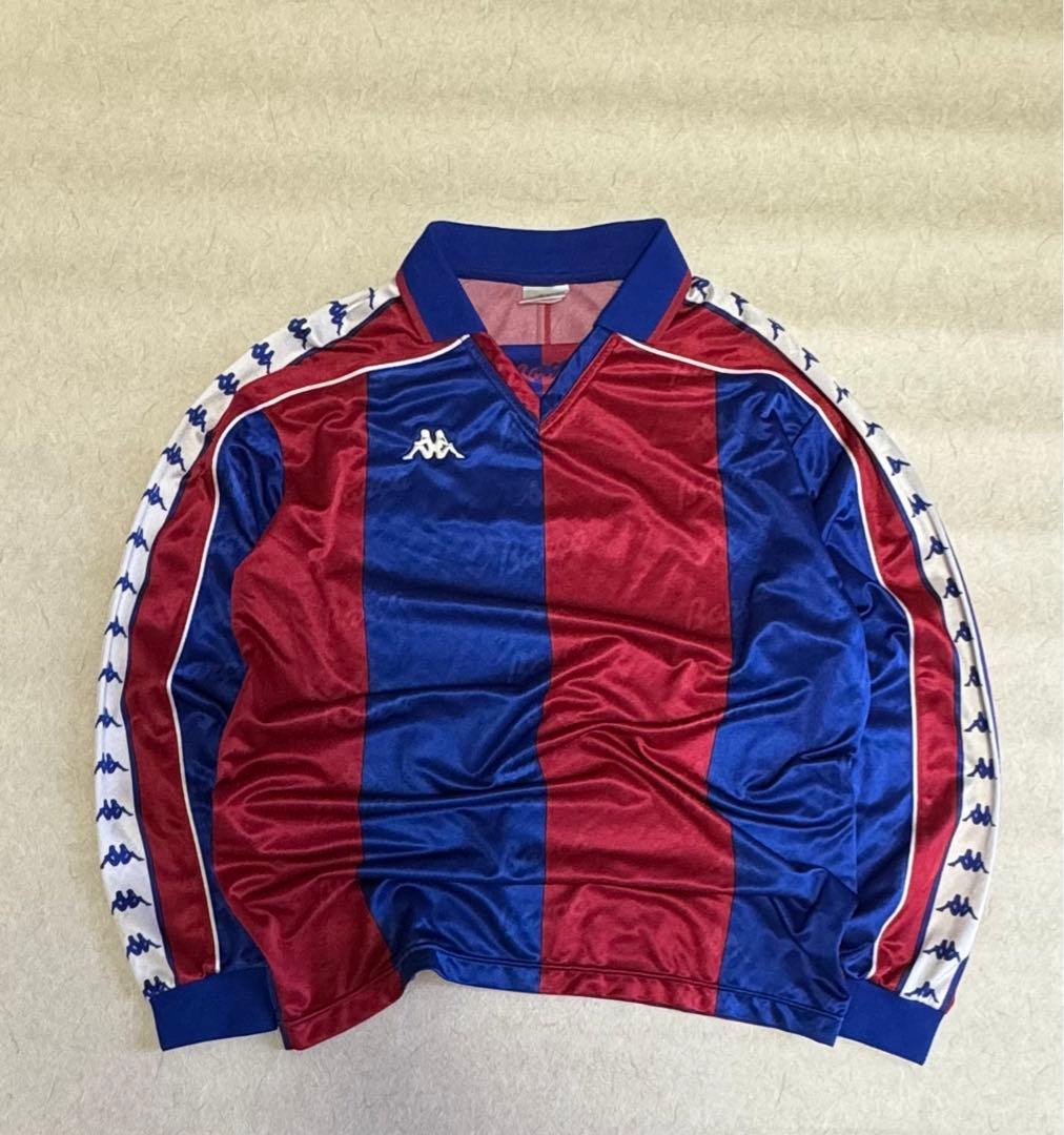 kappa バルセロナ　93/95 長袖　ユニフォーム　ゲームシャツ　カッパ