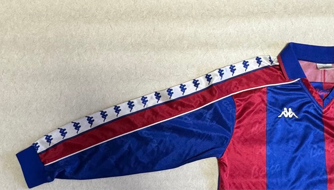 kappa バルセロナ　93/95 長袖　ユニフォーム　ゲームシャツ　カッパ