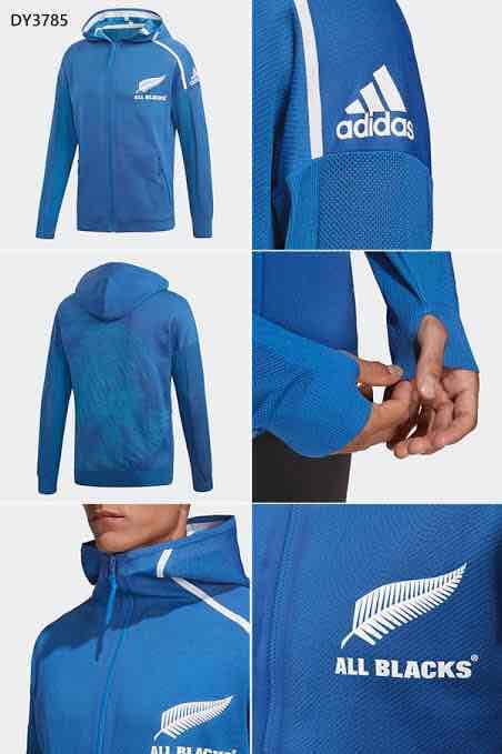 ラグビー　オールブラックス アンセムジャケット M アディダス