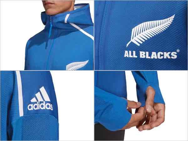 ラグビー　オールブラックス アンセムジャケット M アディダス