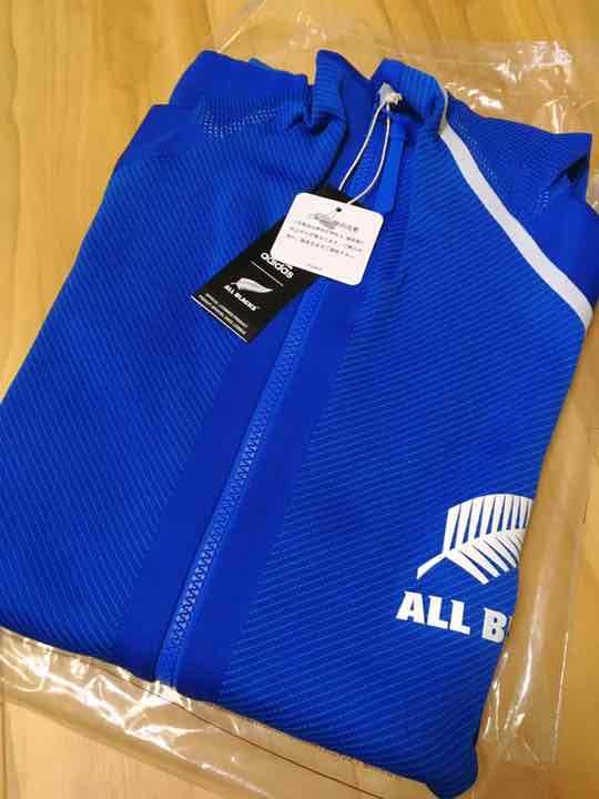 ラグビー　オールブラックス アンセムジャケット M アディダス