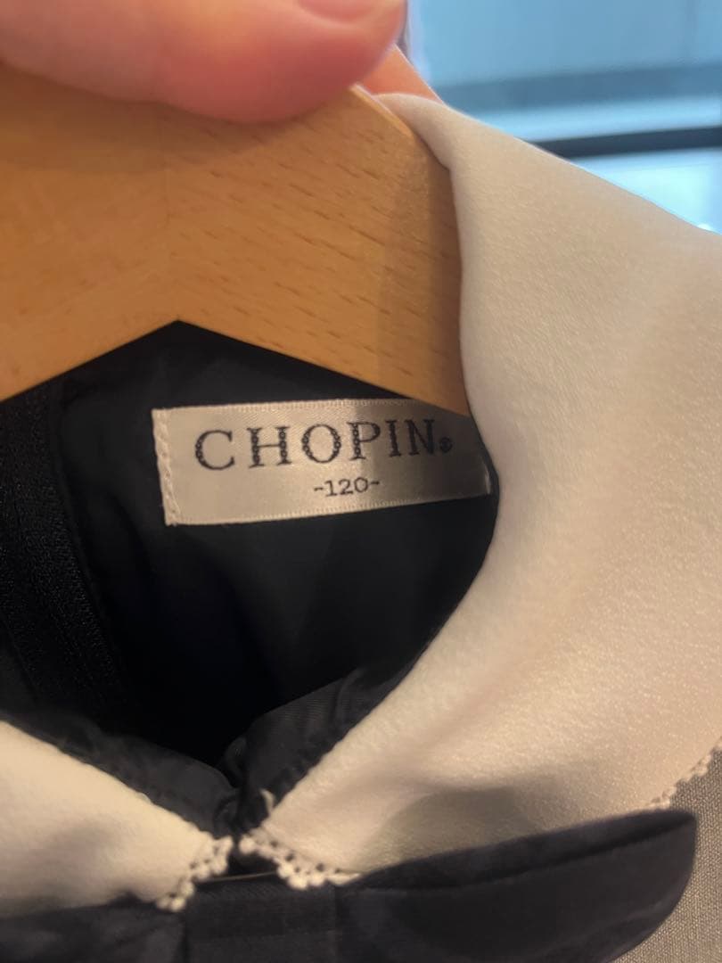 CHOPIN ショパン　格子柄アンサンブル ワンピース ボレロ 入学式　卒園式