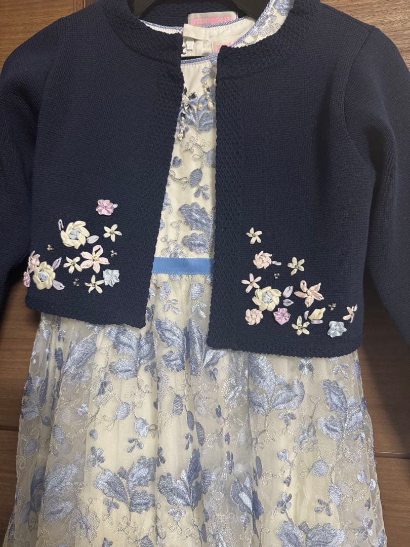 あーるん　mezzopiano メゾピアノ　フォーマルドレス 120