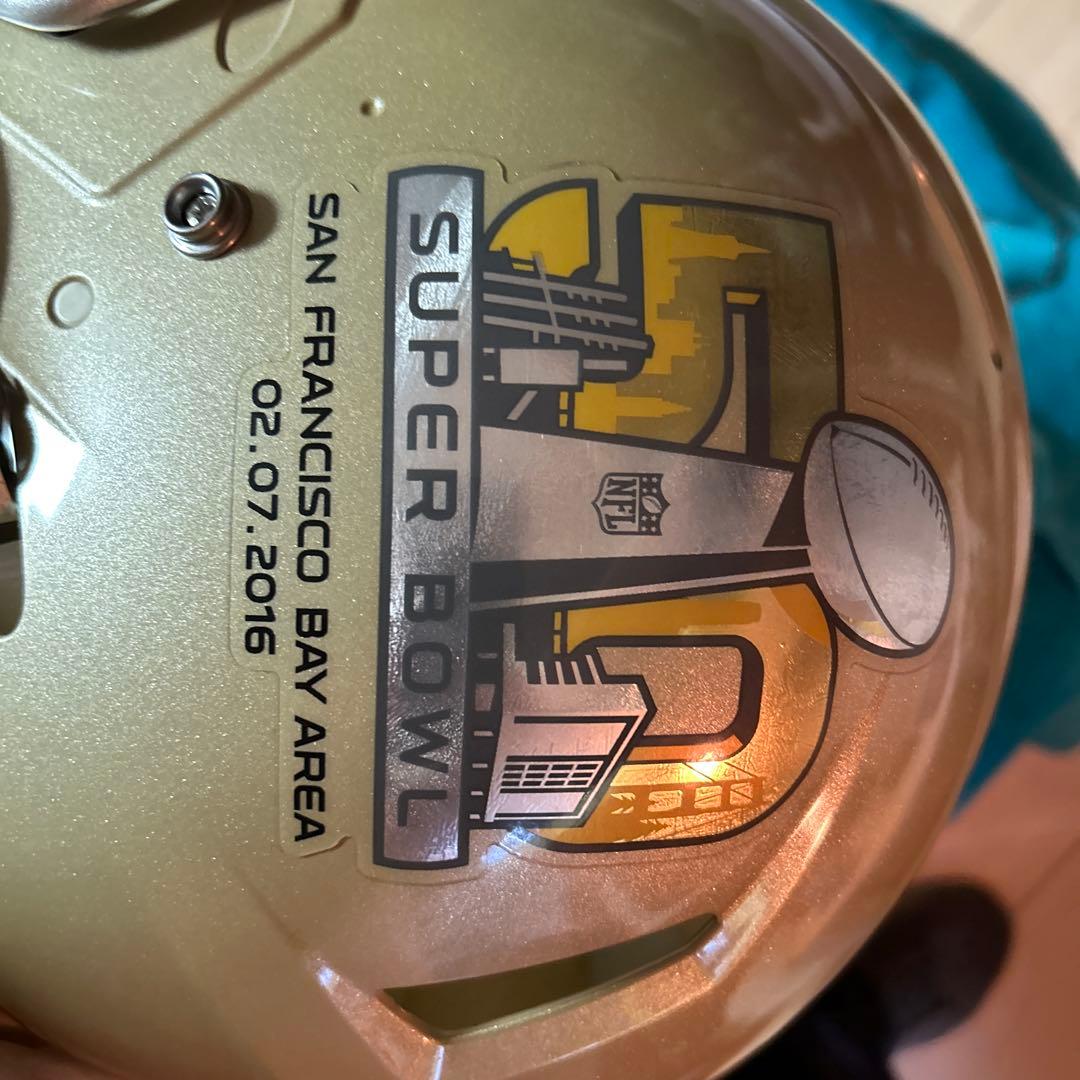 2016/NFL☆ SUPER BOWL☆50記念大会ヘルメット