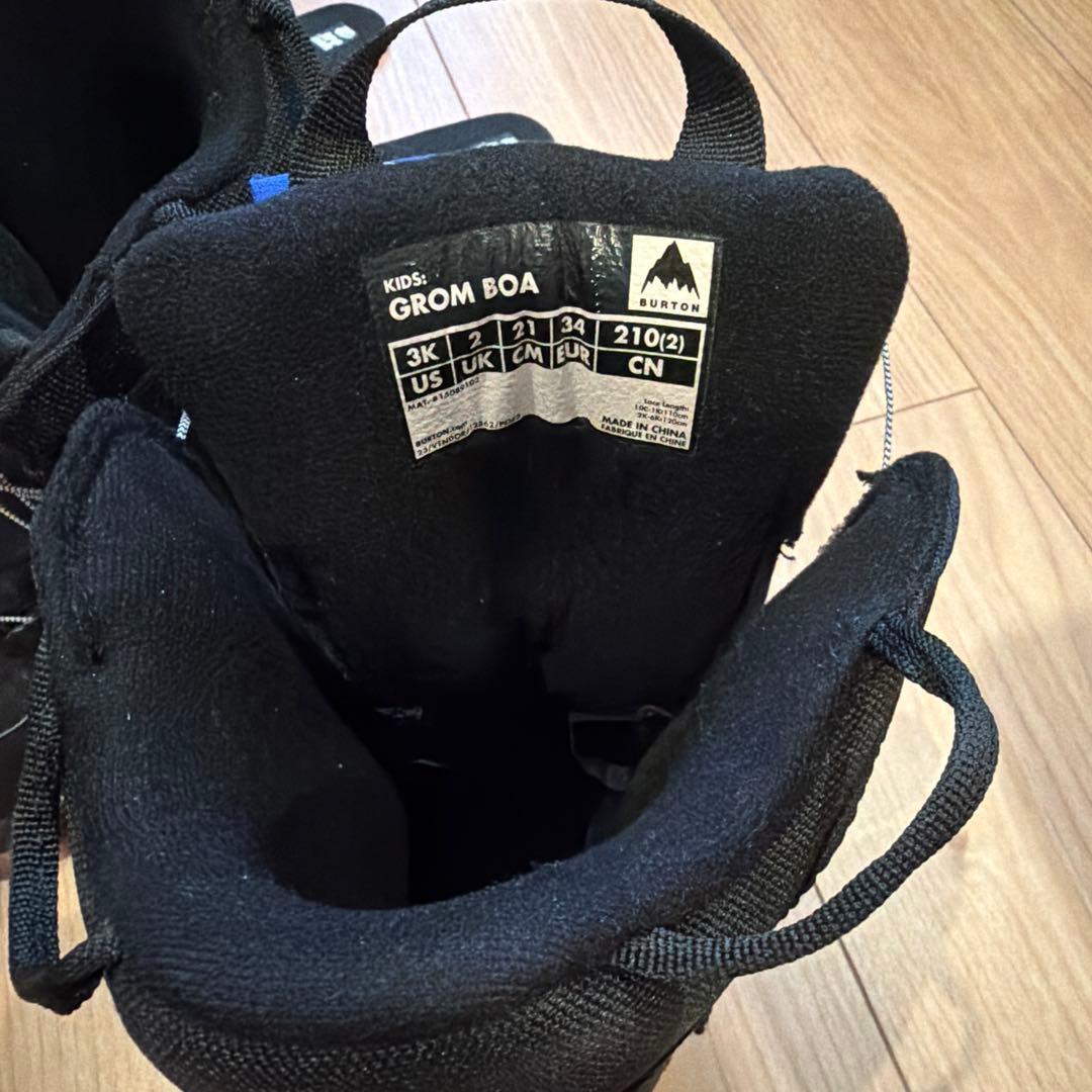 バートン　キッズ　グロム　ボア　21.0cm